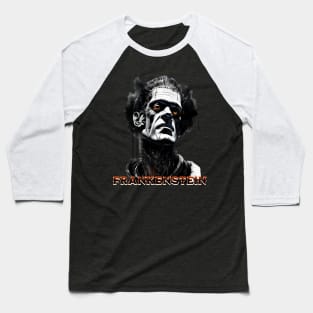 Frankenstein Graphic T-Shirt: Ultimate Horror Movie Fan Baseball T-Shirt